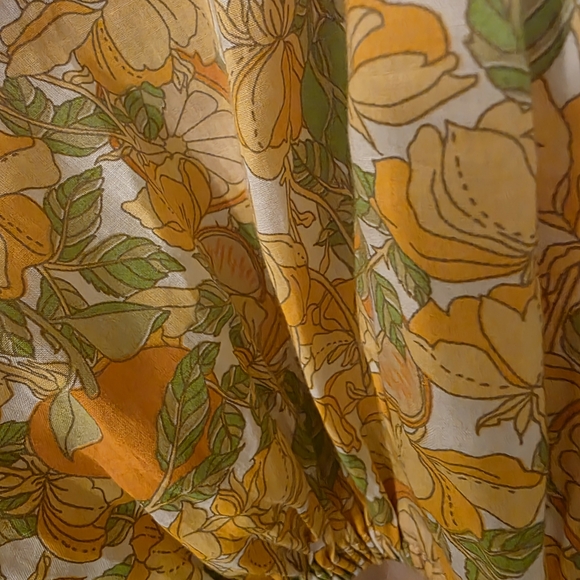 J Crew Floral Yellow Dress - Picture 4 of 6